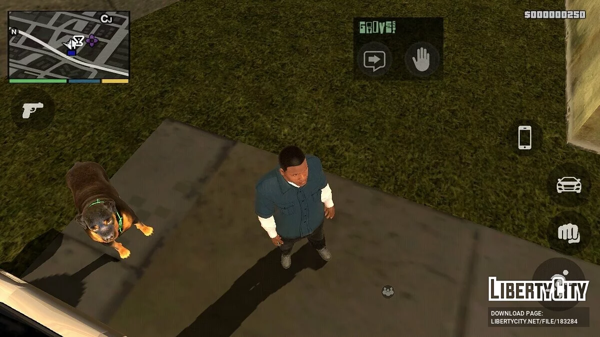 Ротвейлер Чоп із GTA 5 / GTA San Andreas (iOS, Android)