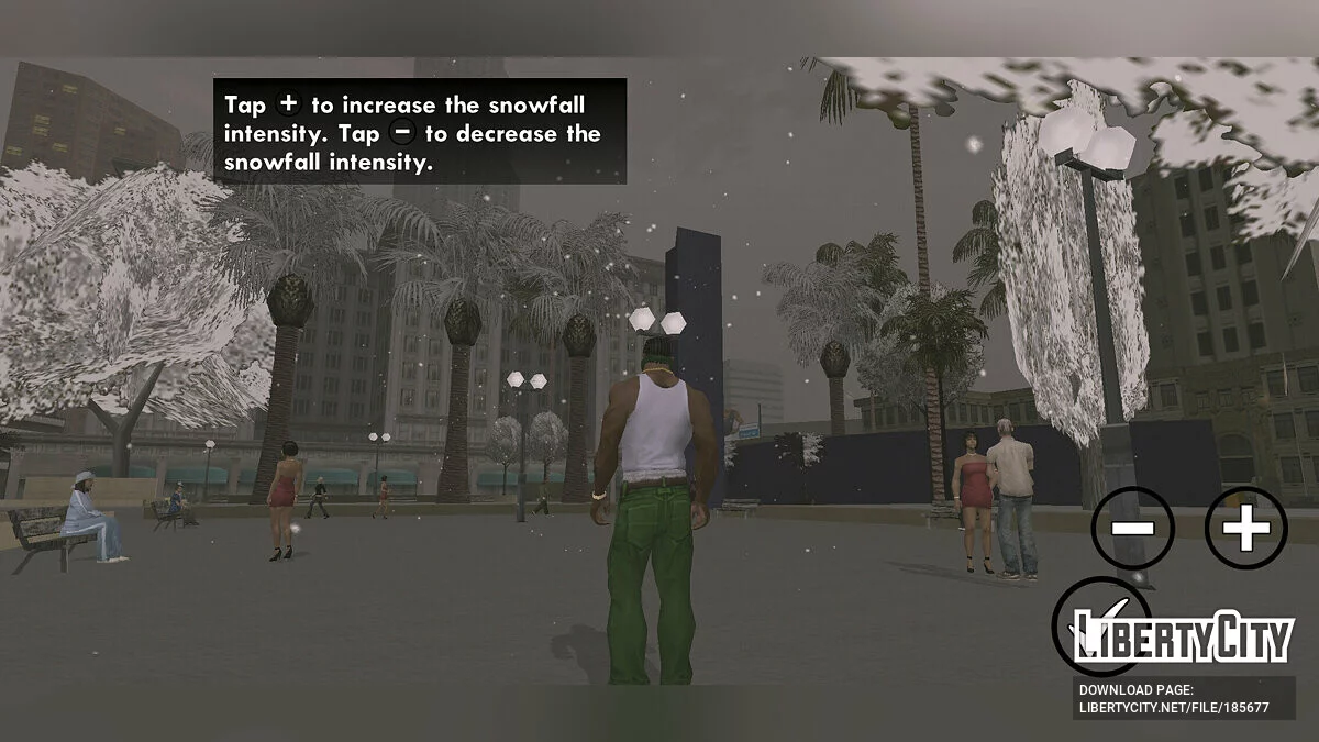 SnowFX / GTA San Andreas (iOS, Android)