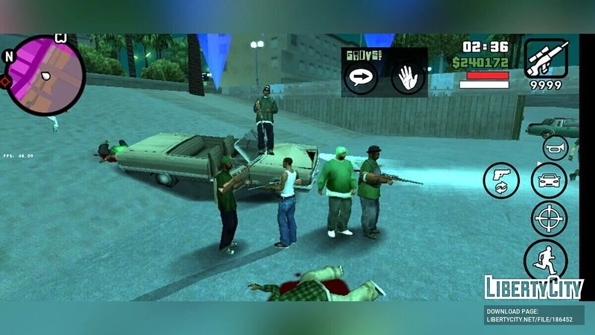 Позвать братков на помощь / GTA San Andreas (iOS, Android)