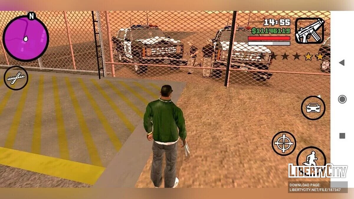 Wanted Level Limit / GTA San Andreas (iOS, Android)