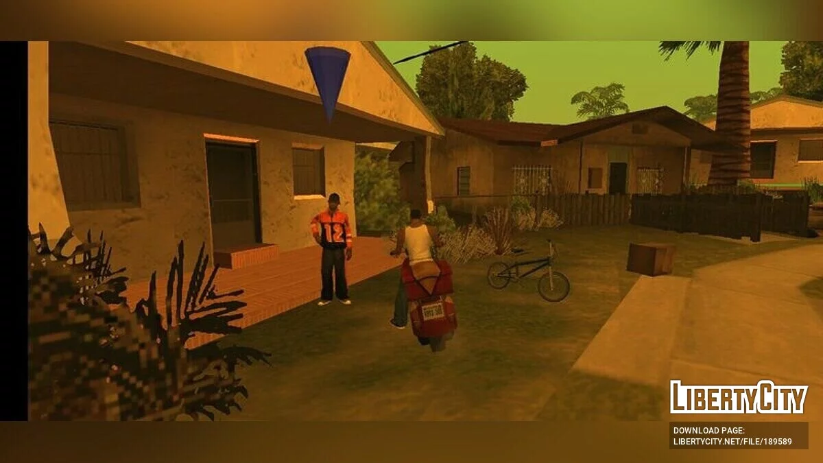Pizza delivery man tasks / GTA San Andreas (iOS, Android)