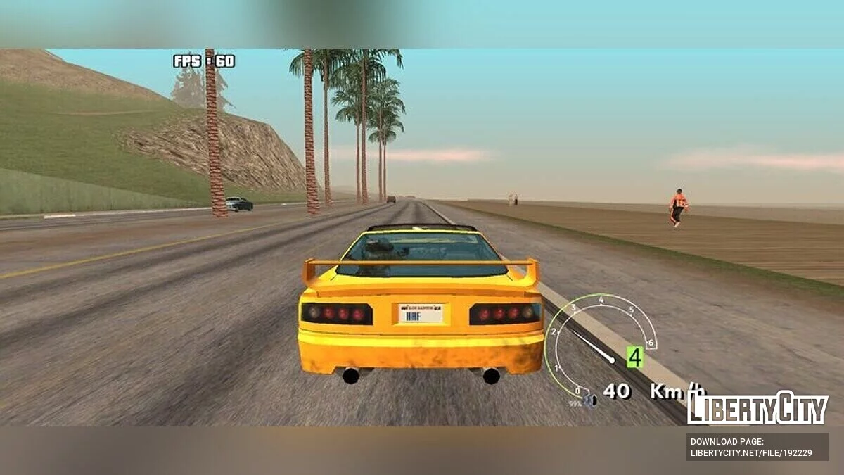 Novo velocímetro / GTA San Andreas (iOS, Android)