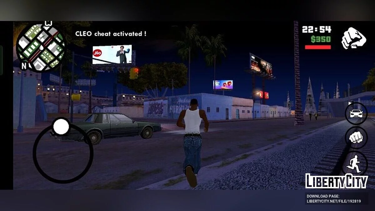 Animated billboards / GTA San Andreas (iOS, Android)