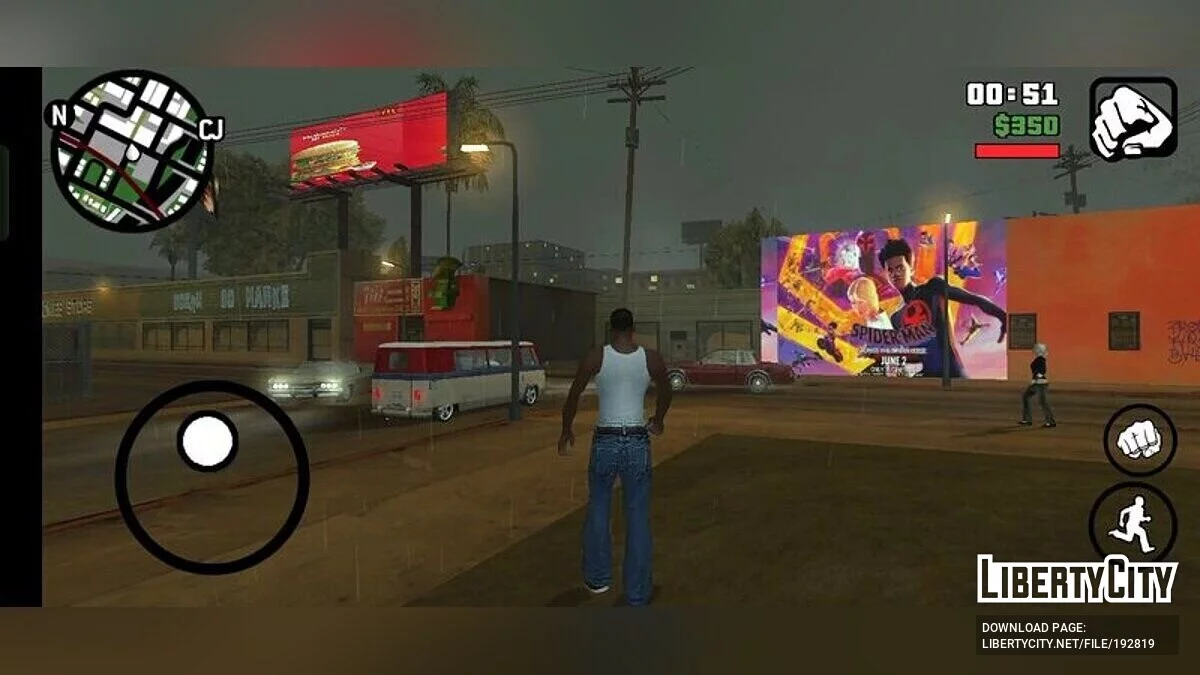 Animated billboards / GTA San Andreas (iOS, Android)