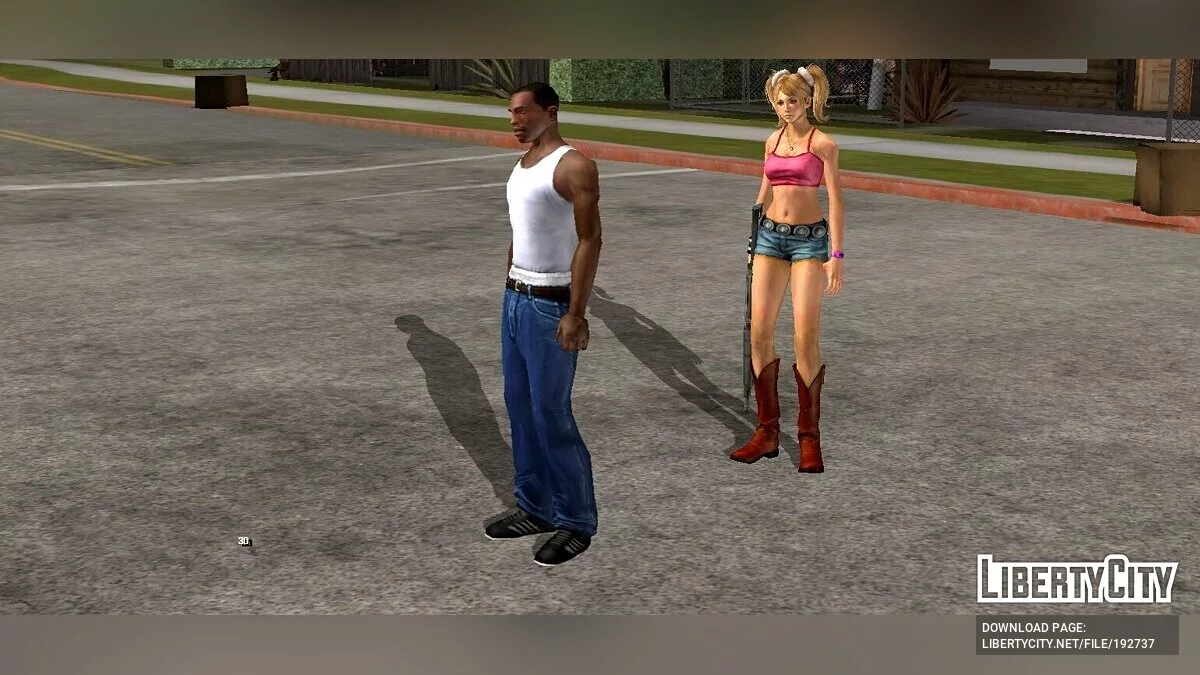 Juliet Starling garde du corps / GTA San Andreas (iOS, Android)
