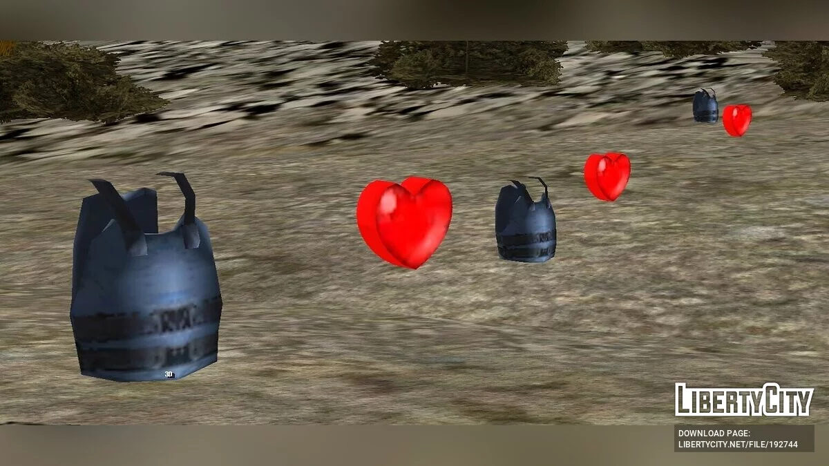 Armas no Monte Chiliad / GTA San Andreas (iOS, Android)