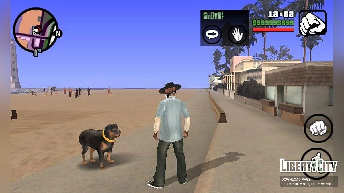 Appeler Chop à l'aide depuis GTA 5 / GTA San Andreas (iOS, Android)