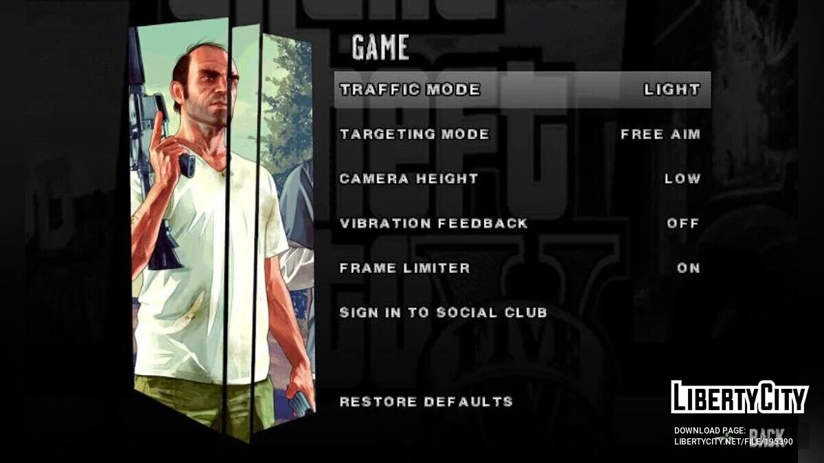 GTA 5 Menu & Loadscreen / GTA San Andreas (iOS, Android)