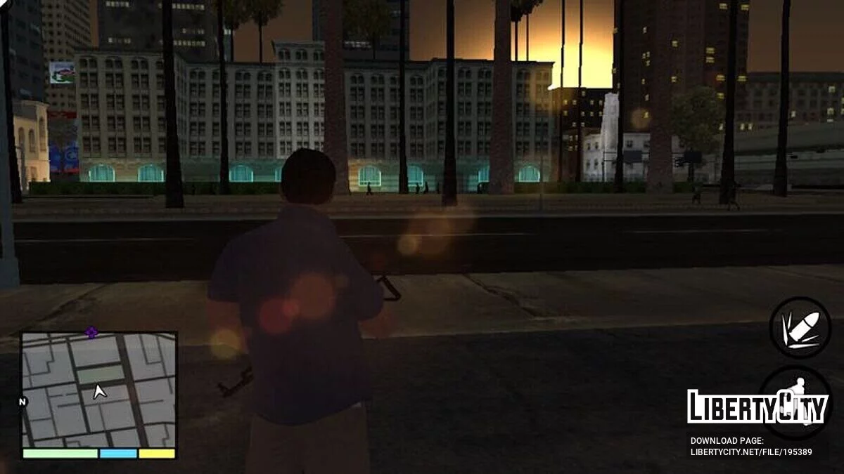 HUD de GTA 5 / GTA San Andreas (iOS, Android)