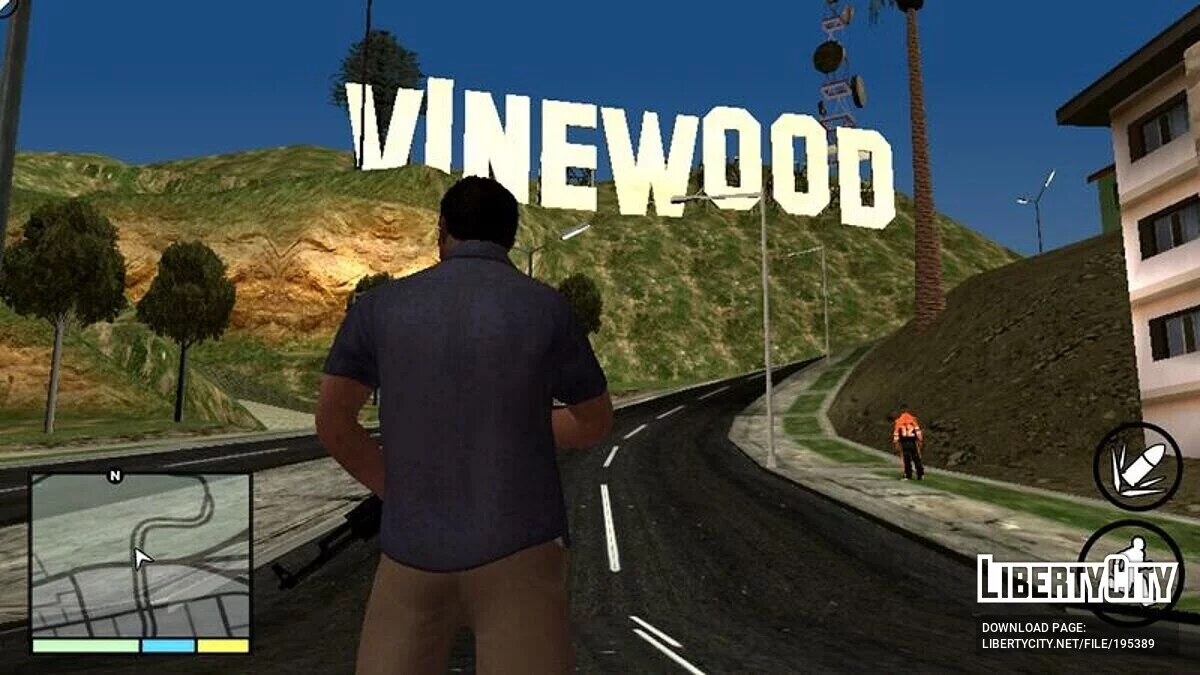 HUD de GTA 5 / GTA San Andreas (iOS, Android)