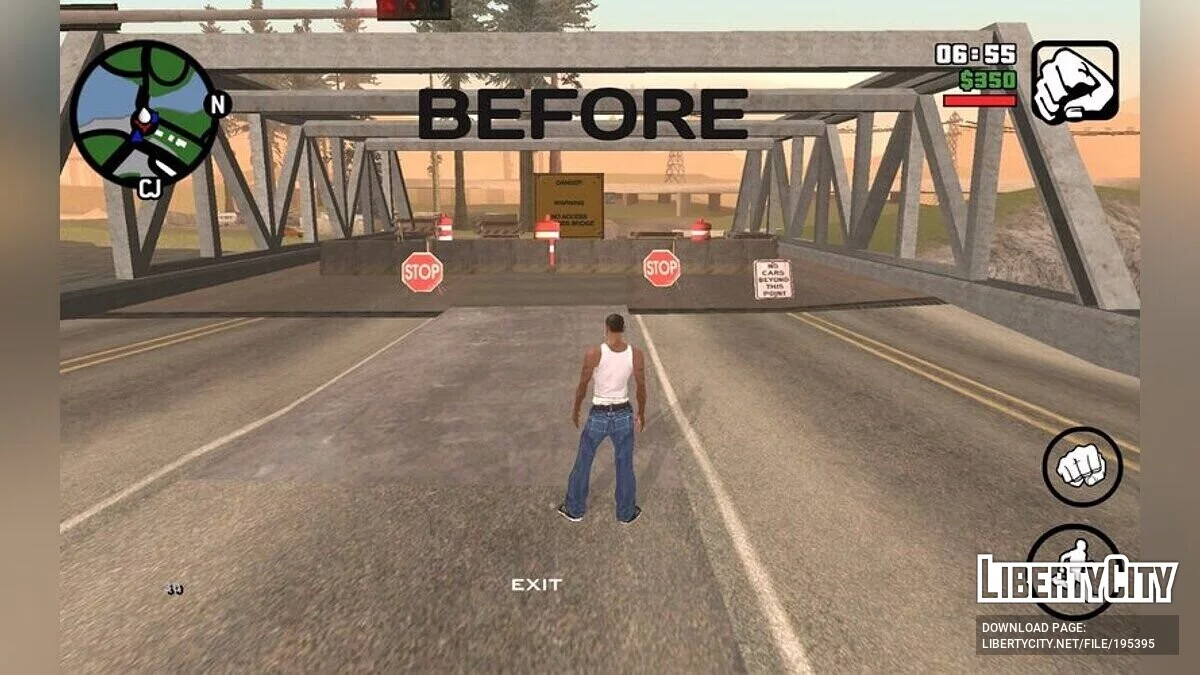Відкрити місто / GTA San Andreas (iOS, Android)