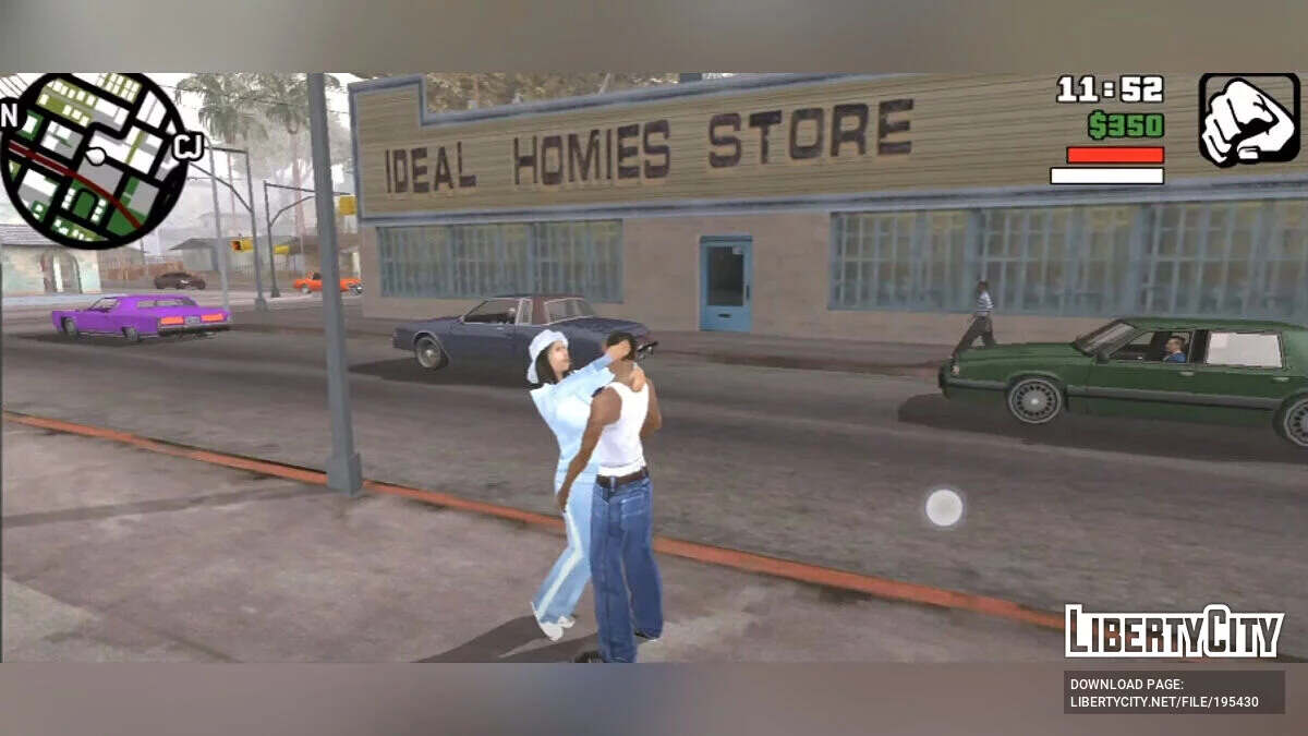 Kemampuan untuk mencium gadis mana pun / GTA San Andreas (iOS, Android)