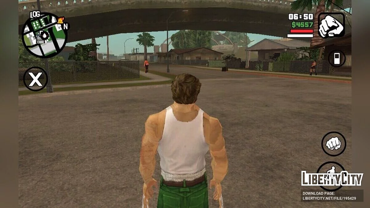 Mod Wolverine / GTA San Andreas (iOS, Android)