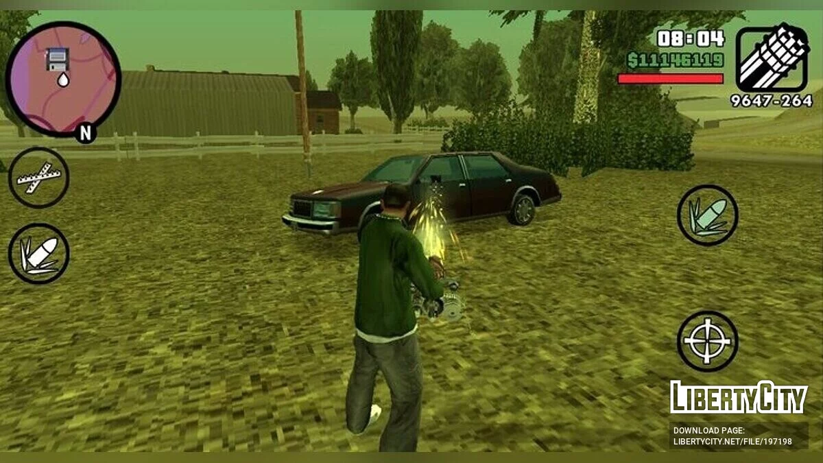 Mejora de vehículos y miembros de la pandilla / GTA San Andreas (iOS, Android)
