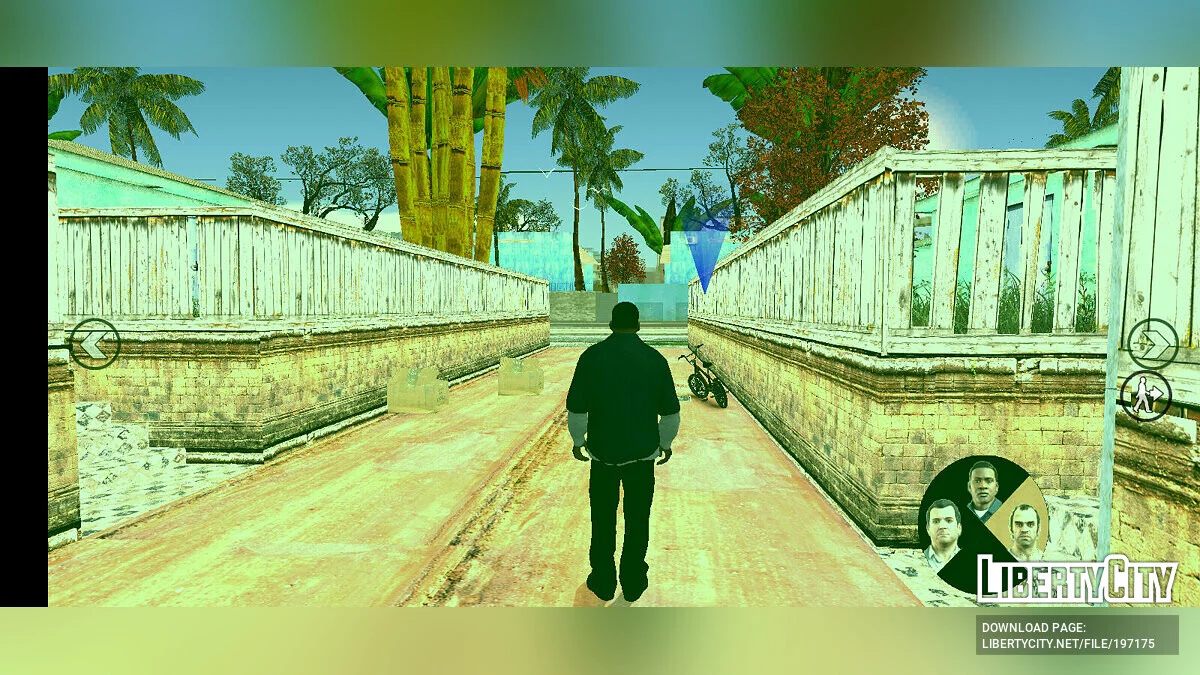 تبديل الشخصيات كما هو الحال في GTA 5 / GTA سان أندرياس (iOS، أندرويد)