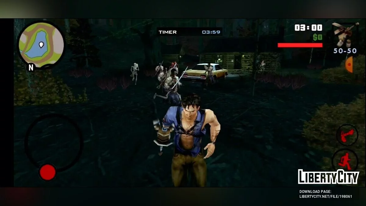 Missão The Evil Dead / GTA San Andreas (iOS, Android)