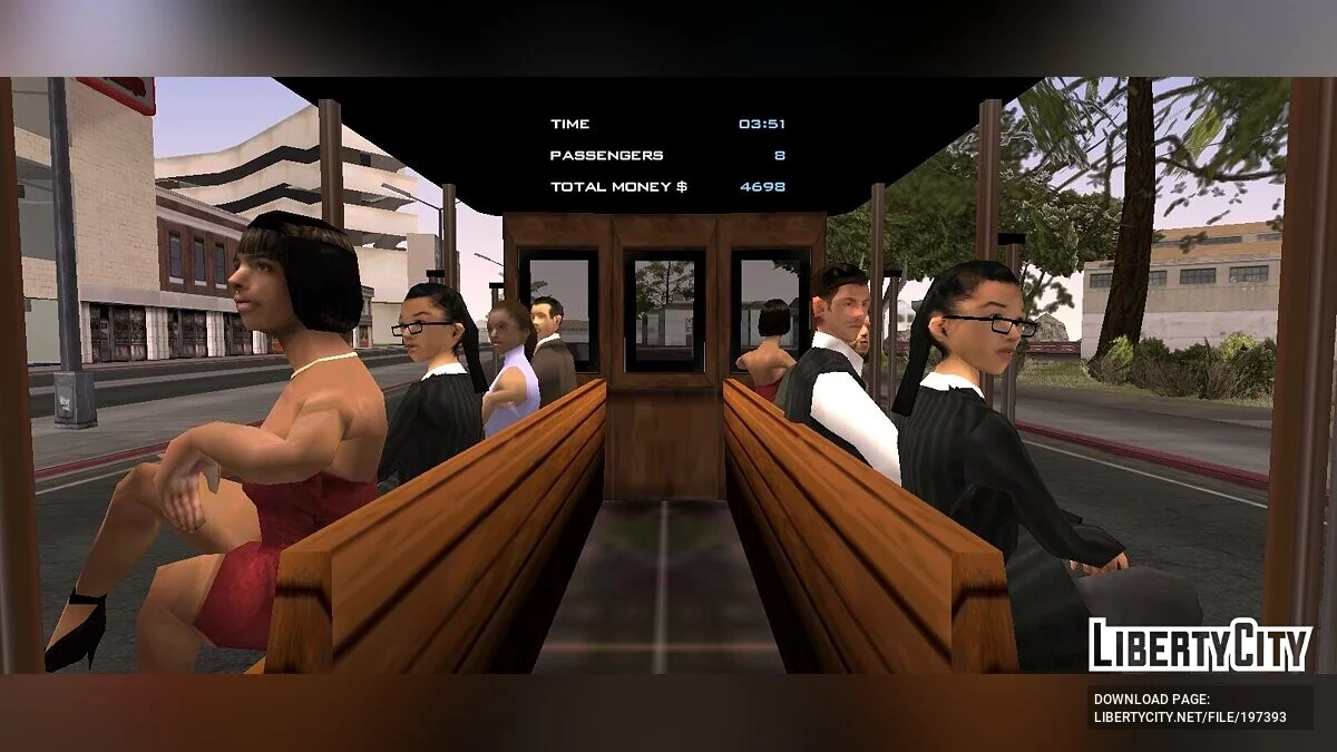 Misi Pengemudi Trem / GTA San Andreas (iOS, Android)