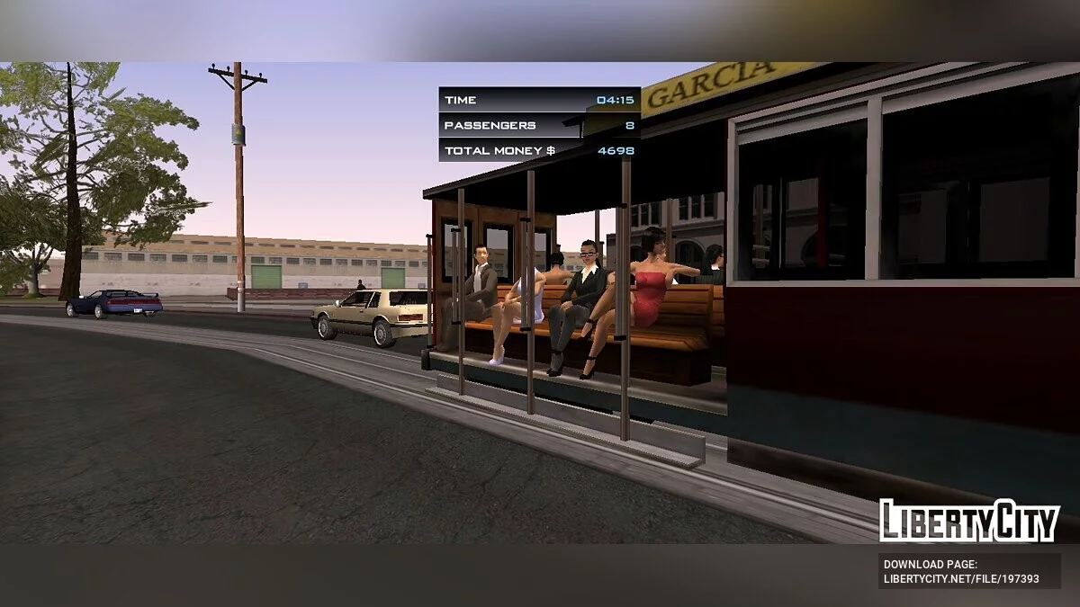 Місія водія трамвая / GTA San Andreas (iOS, Android)