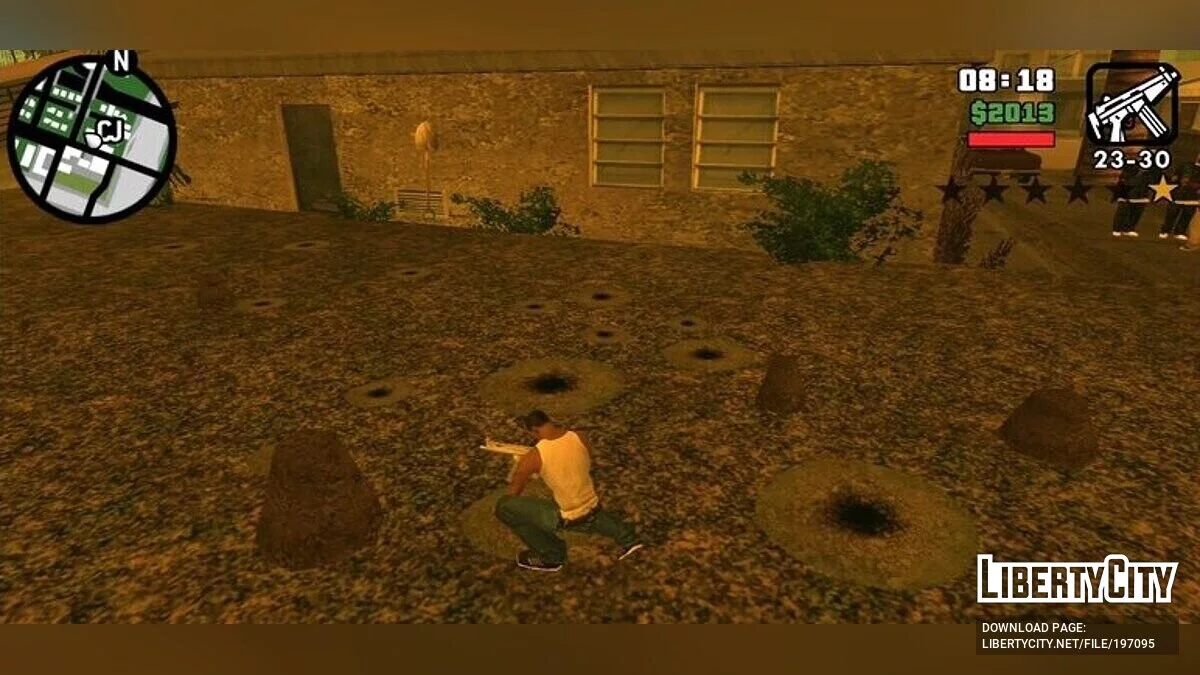 Buscar cuerpo, basura / GTA San Andreas (iOS, Android)