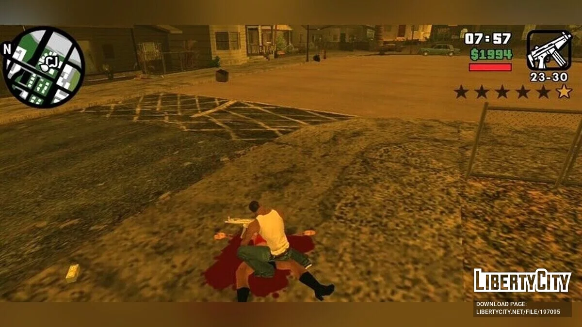 Buscar cuerpo, basura / GTA San Andreas (iOS, Android)