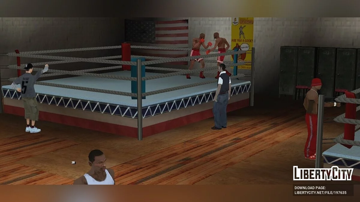 Ginásio realista / GTA San Andreas (iOS, Android)