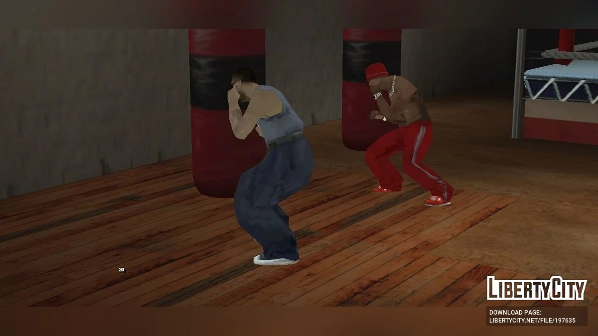 Ginásio realista / GTA San Andreas (iOS, Android)