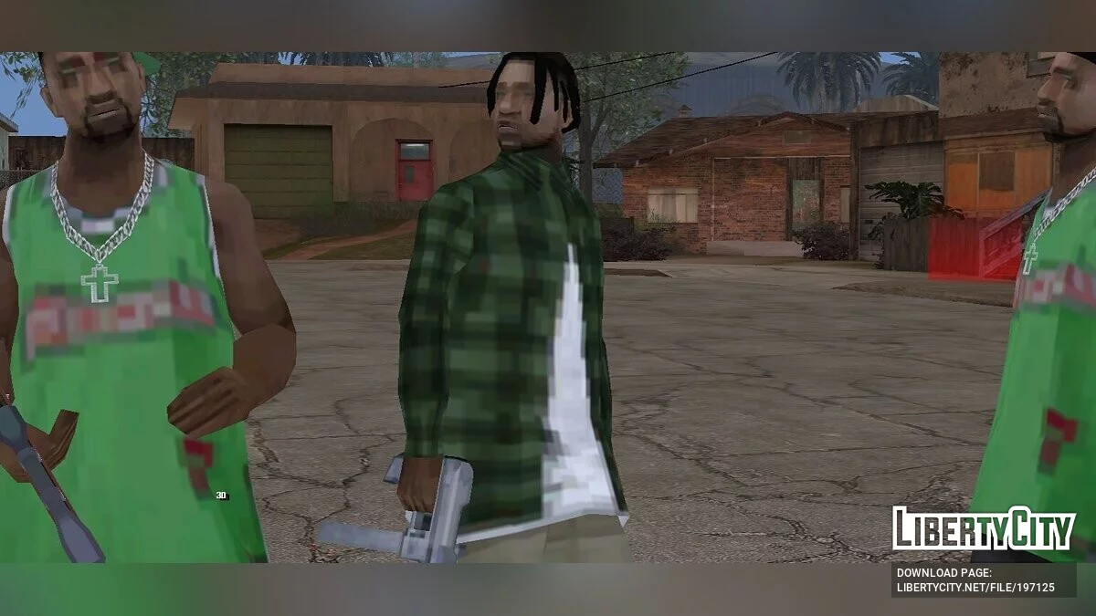 علاج الرفاق المجندين / GTA سان أندرياس (iOS، أندرويد)