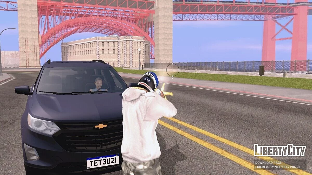 HIDE HUD (CLEO ONLY) / GTA San Andreas (iOS, Android)