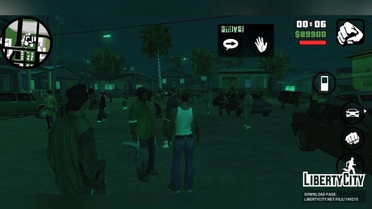 هاتف تفاعلي / GTA سان أندرياس (iOS، أندرويد)