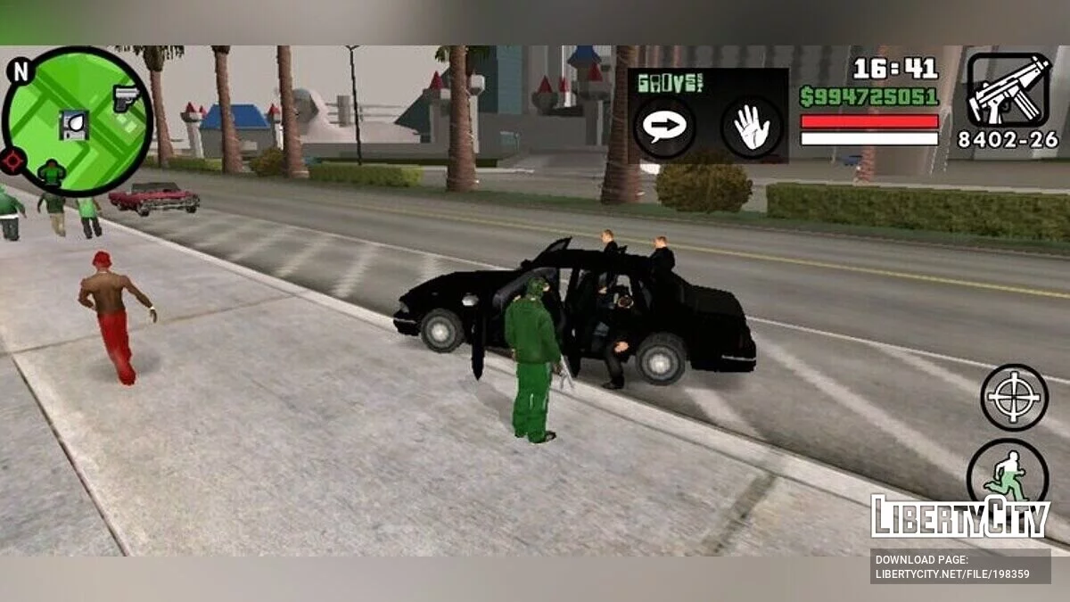 اتصل بـ Triads للحصول على المساعدة / GTA سان أندرياس (iOS، أندرويد)