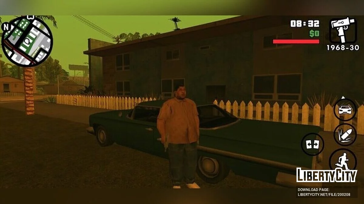 Play as another character / GTA San Andreas (iOS, Android)