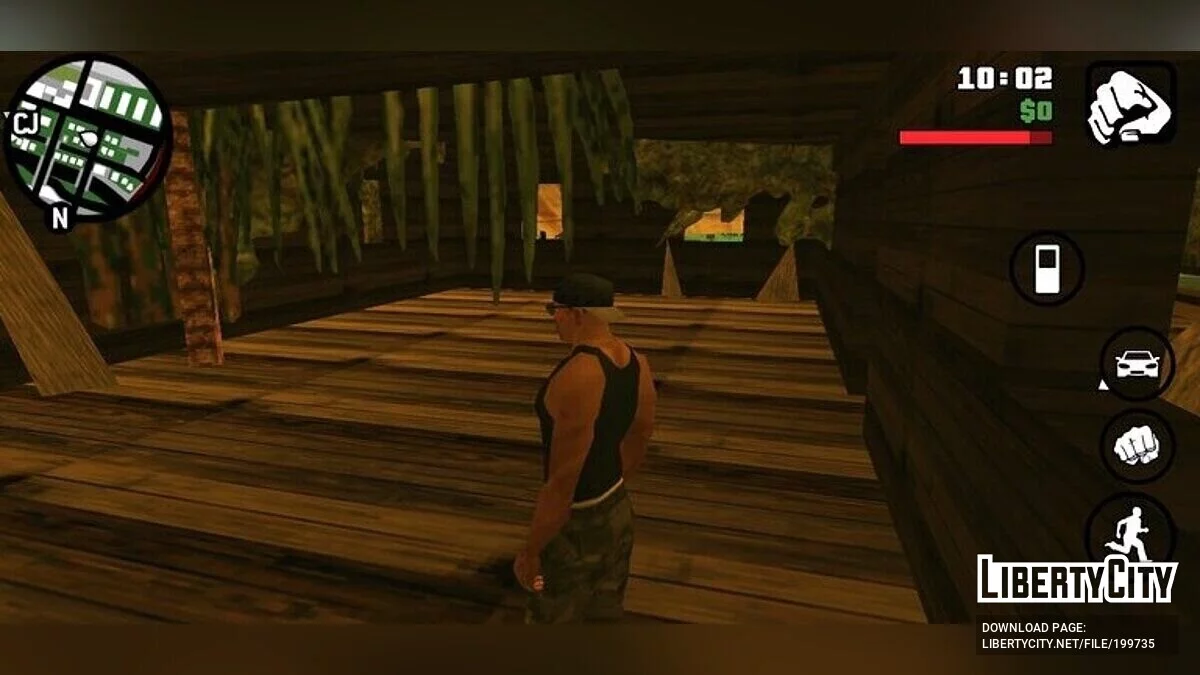 Новые деревья возле Grove Street / GTA San Andreas (iOS, Android)