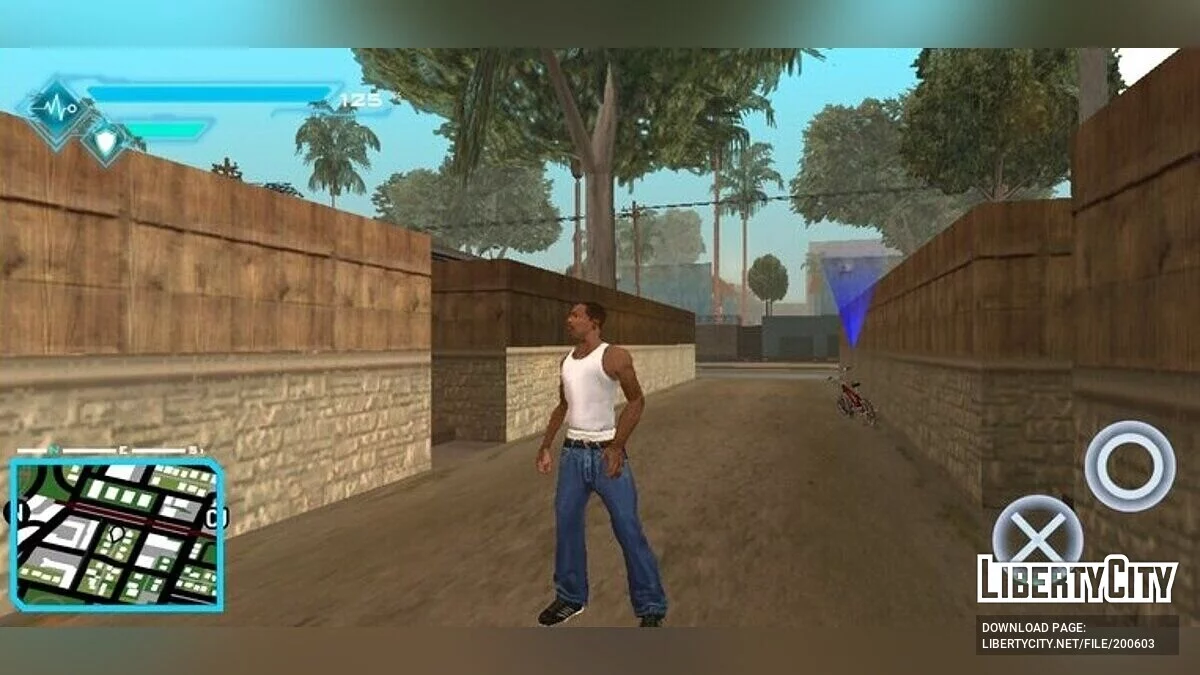 Spider-Man E3 Hud / GTA San Andreas (iOS, Android)