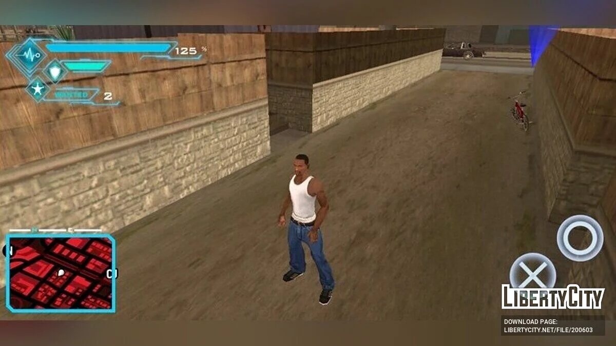 Spider-Man E3 Hud / GTA San Andreas (iOS, Android)