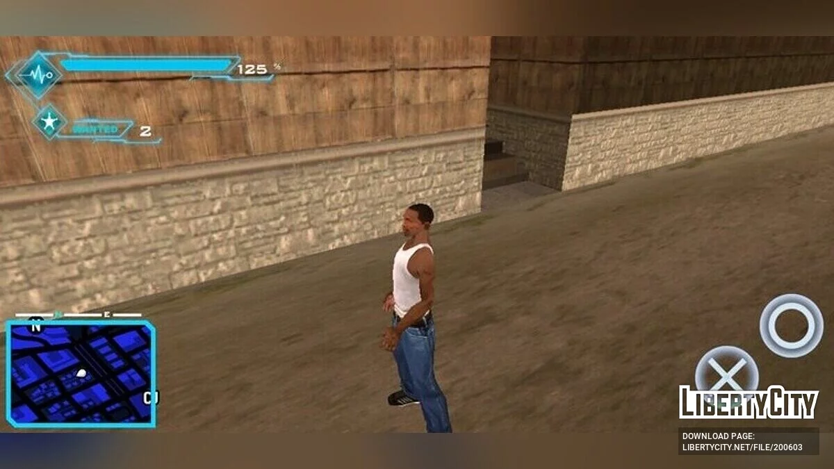 Spider-Man E3 Hud / GTA San Andreas (iOS, Android)