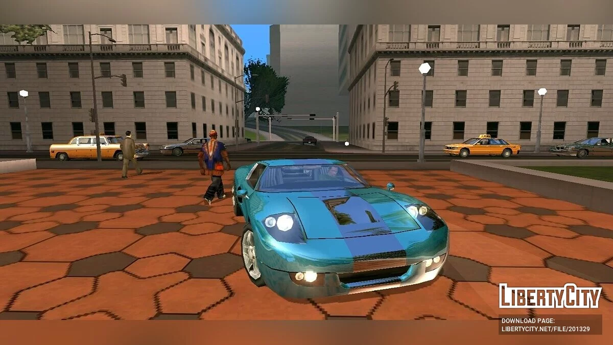 انعكاس واقعي للسيارات / GTA سان أندرياس (iOS، أندرويد)