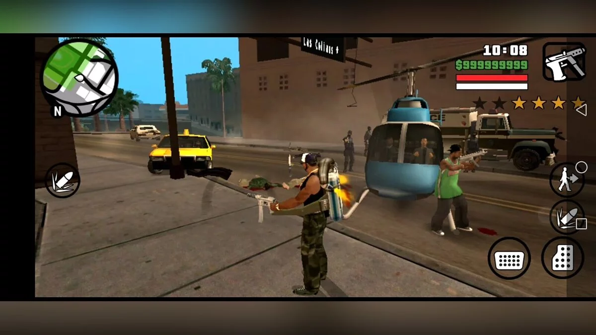 Додати пілотів до вертольота / GTA San Andreas (iOS, Android)