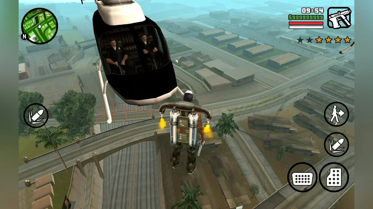 Додати пілотів до вертольота / GTA San Andreas (iOS, Android)