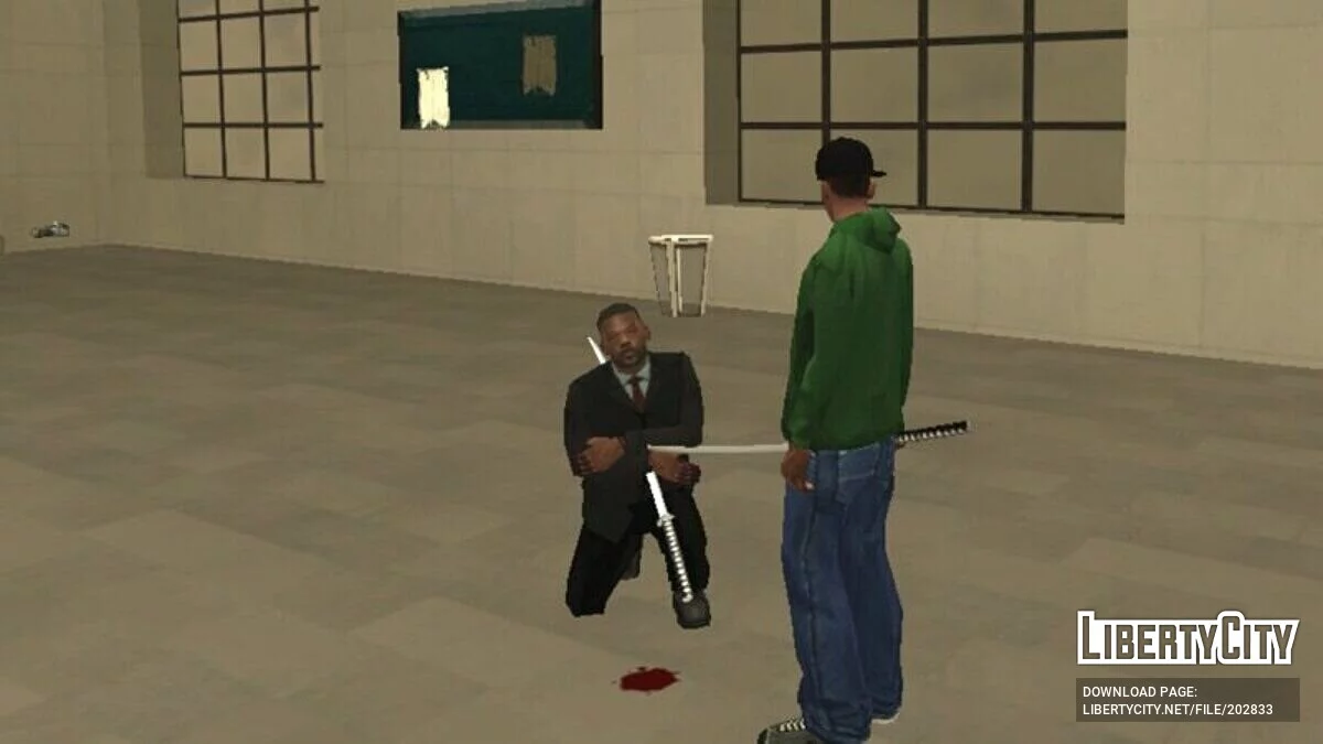 Lanzamiento de katana / GTA San Andreas (iOS, Android)