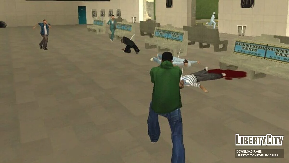 Lanzamiento de katana / GTA San Andreas (iOS, Android)