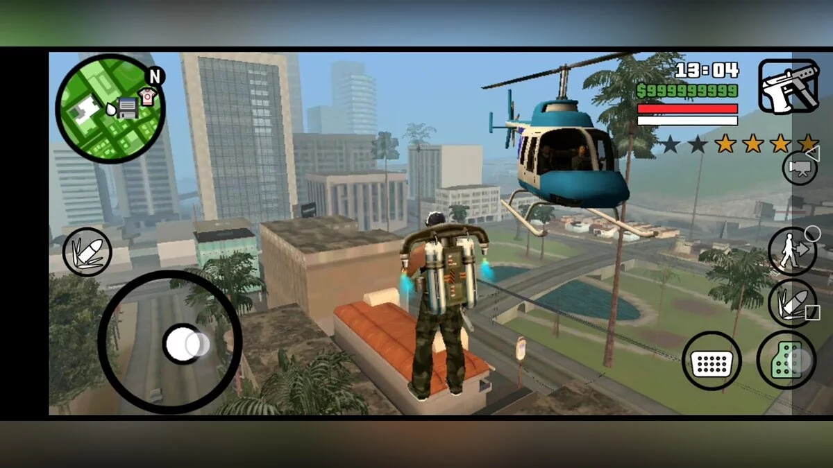 Додати пілотів до вертольота / GTA San Andreas (iOS, Android)