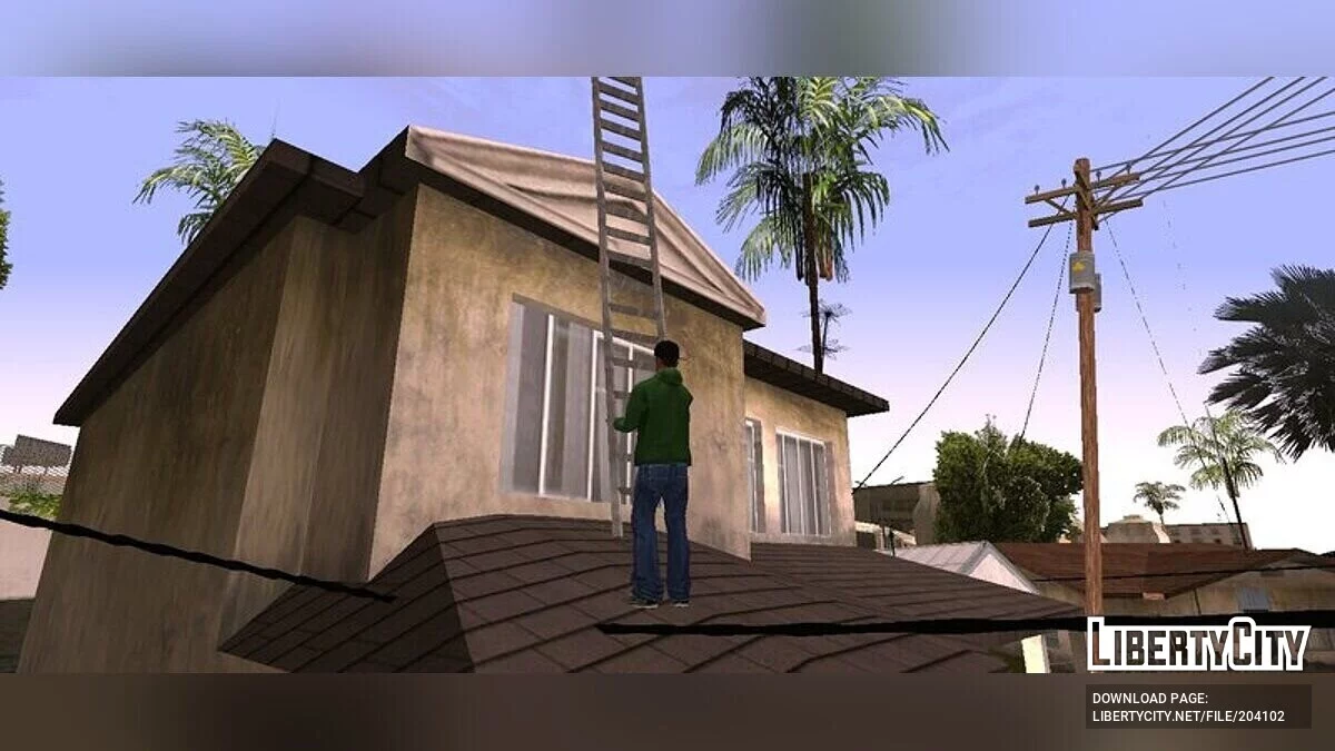 Climbing the drayline / GTA San Andreas (iOS, Android)