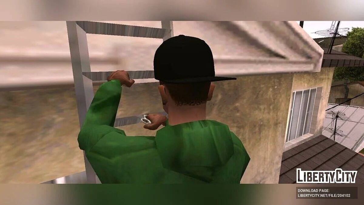 Climbing the drayline / GTA San Andreas (iOS, Android)
