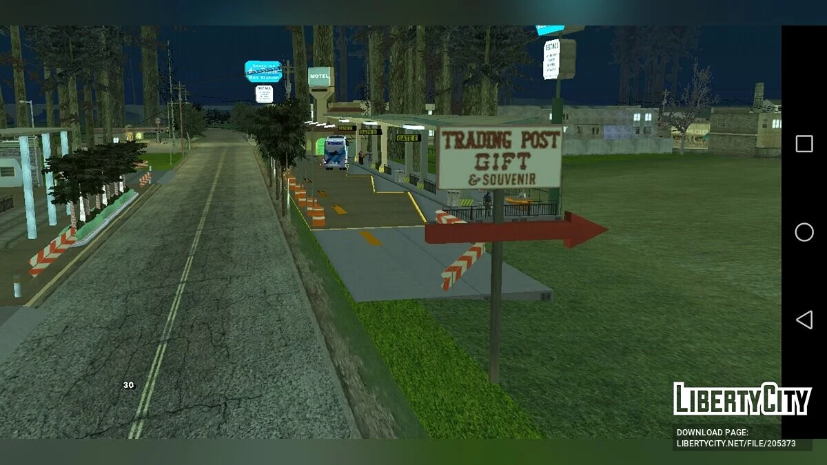 Автобусная станция в Монтгомери / GTA San Andreas (iOS, Android)
