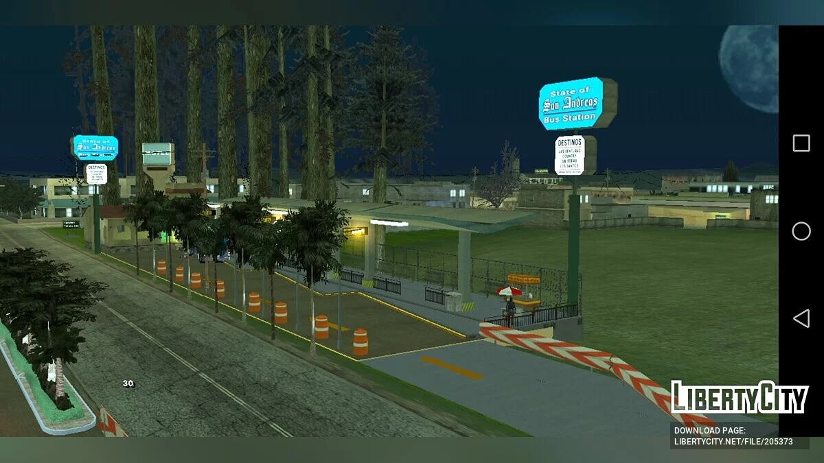 Автобусная станция в Монтгомери / GTA San Andreas (iOS, Android)
