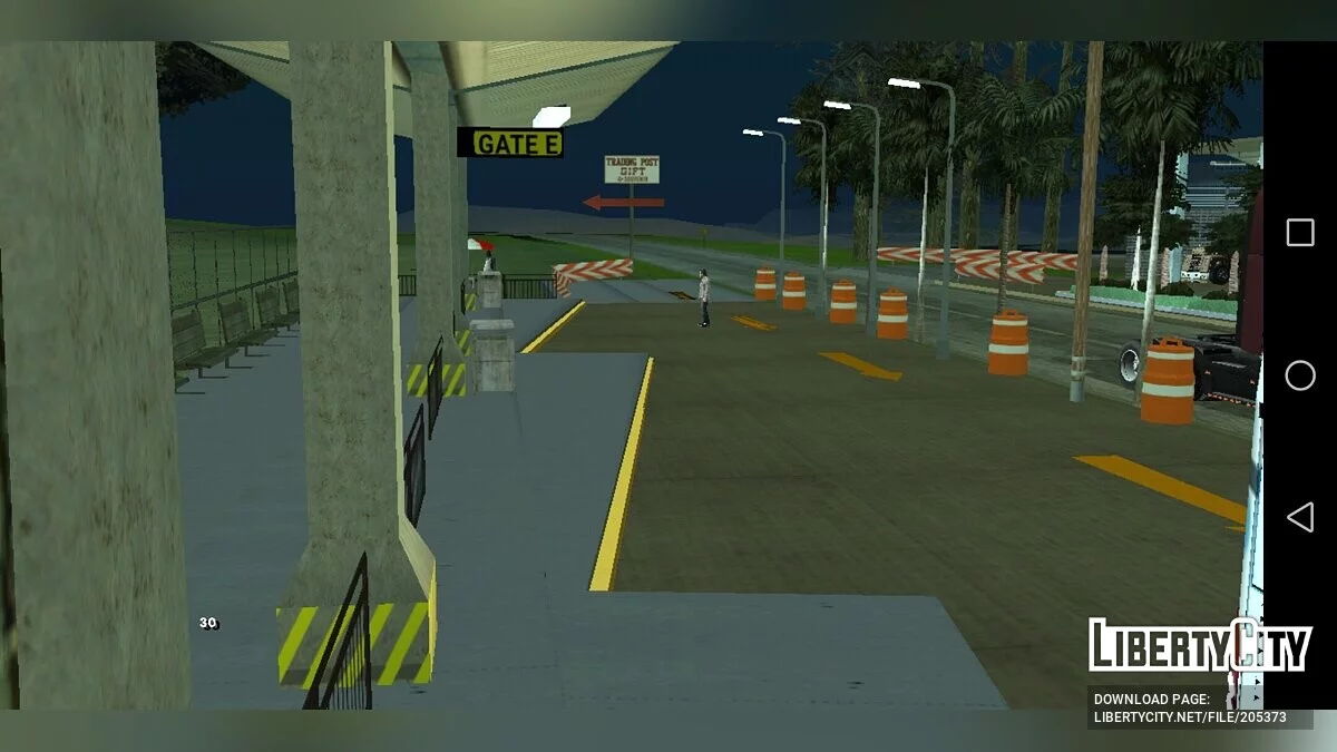 Автобусная станция в Монтгомери / GTA San Andreas (iOS, Android)