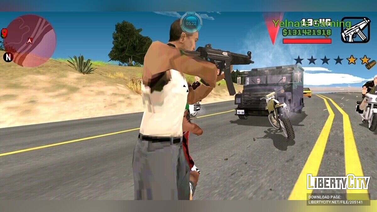 Download High Stakes Heist for GTA San Andreas (iOS, Android)