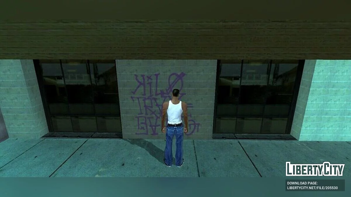 الانتقال الفوري إلى الكتابة على الجدران / GTA سان أندرياس (iOS، أندرويد)