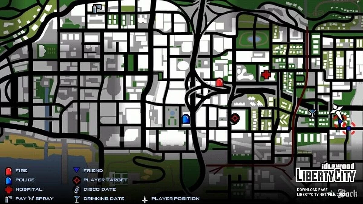 Appeler le chauffeur / GTA San Andreas (iOS, Android)