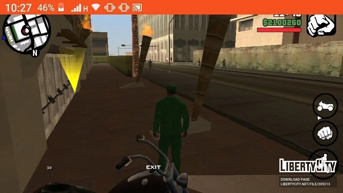 Виклик водія / GTA San Andreas (iOS, Android)
